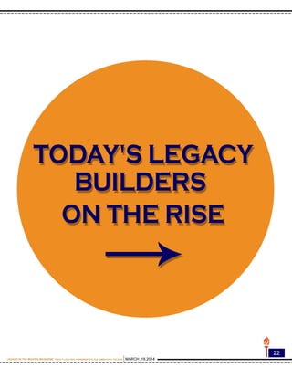 Legacy Magazine March 2014 spring issue final