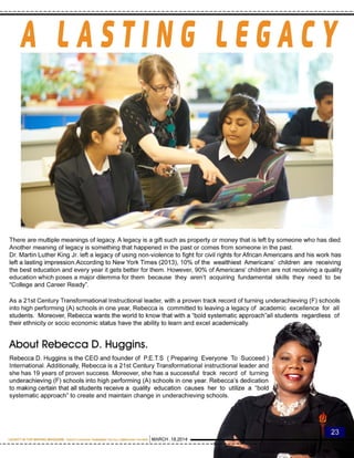 Legacy Magazine March 2014 spring issue final