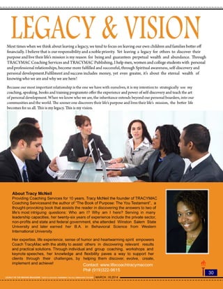 Legacy Magazine March 2014 spring issue final