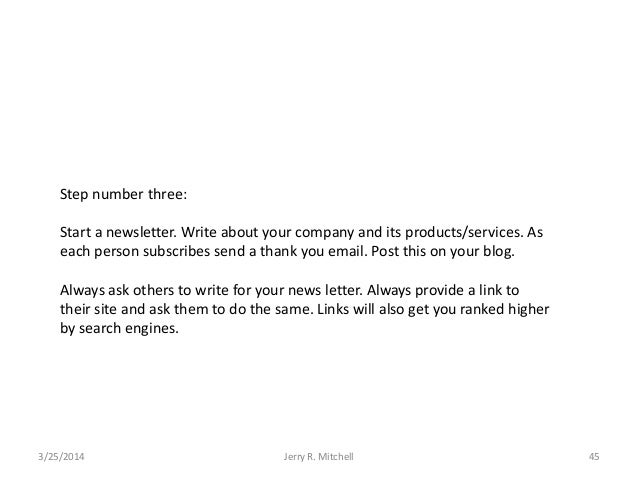 top 3 ways to grow your business in 2014 thank you for your business email