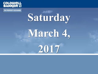 Saturday
March 4,
2017
 