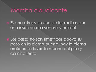 Marchas patologicas