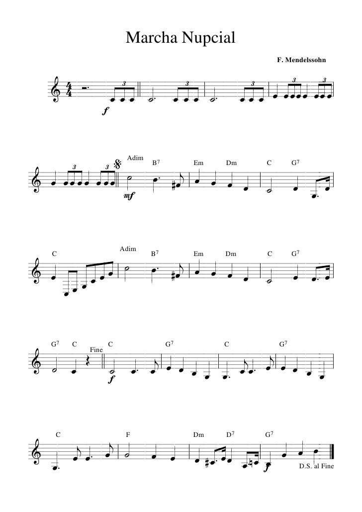 Marcha nupcial (mendelsohn)