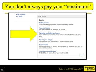 You don’t always pay your “maximum”
 