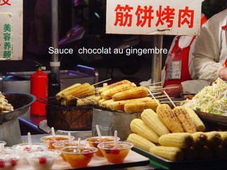 Sauce chocolat au gingembre
 