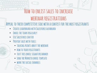 5 Ways Your Sales Team Will Make the Next Webinar a Success