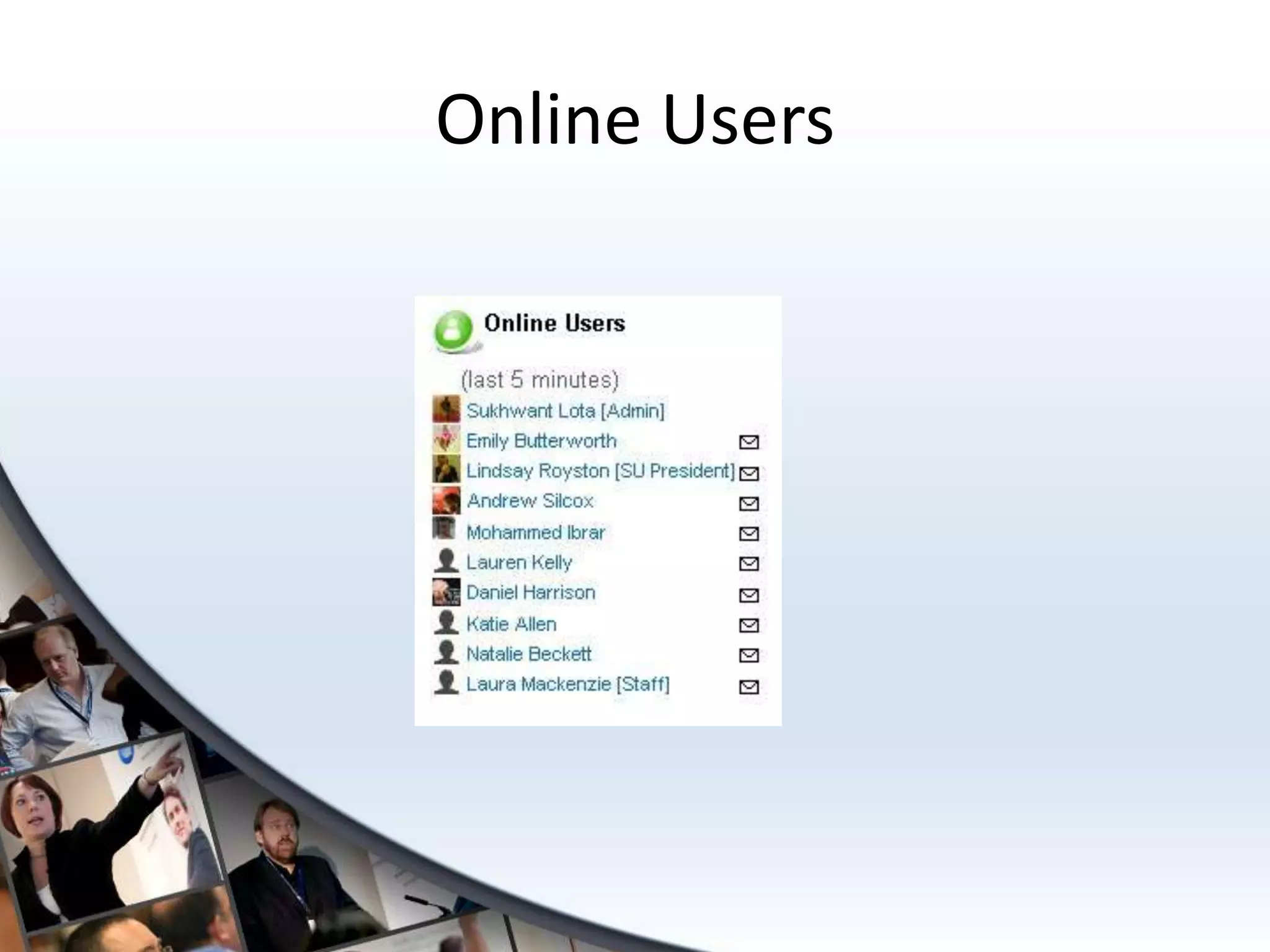 Online Users
 