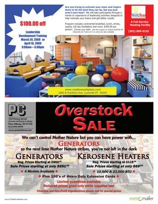 March Metro Mailer featuring Thunder Deals