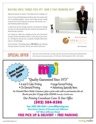 March Metro Mailer featuring Thunder Deals