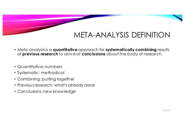 meta analysis definition ap psychology meta analysis definition ap psychology