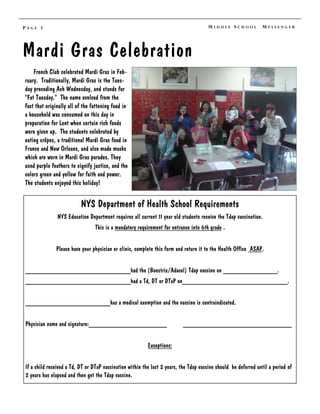 where was mardi gras originally celebrated