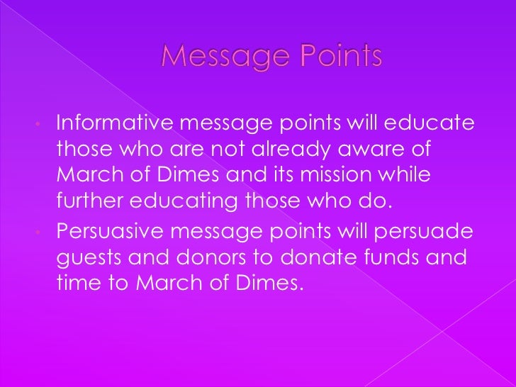 march of dimes fundraising