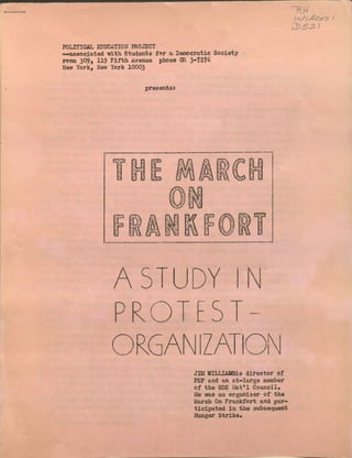 March on frankfort
