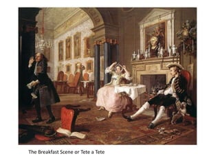 The Breakfast Scene or Tete a Tete
 