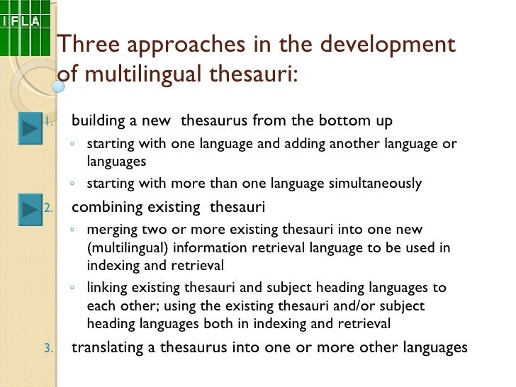 ISO 25964 Thesauri and Interoperability with Other Vocabularies