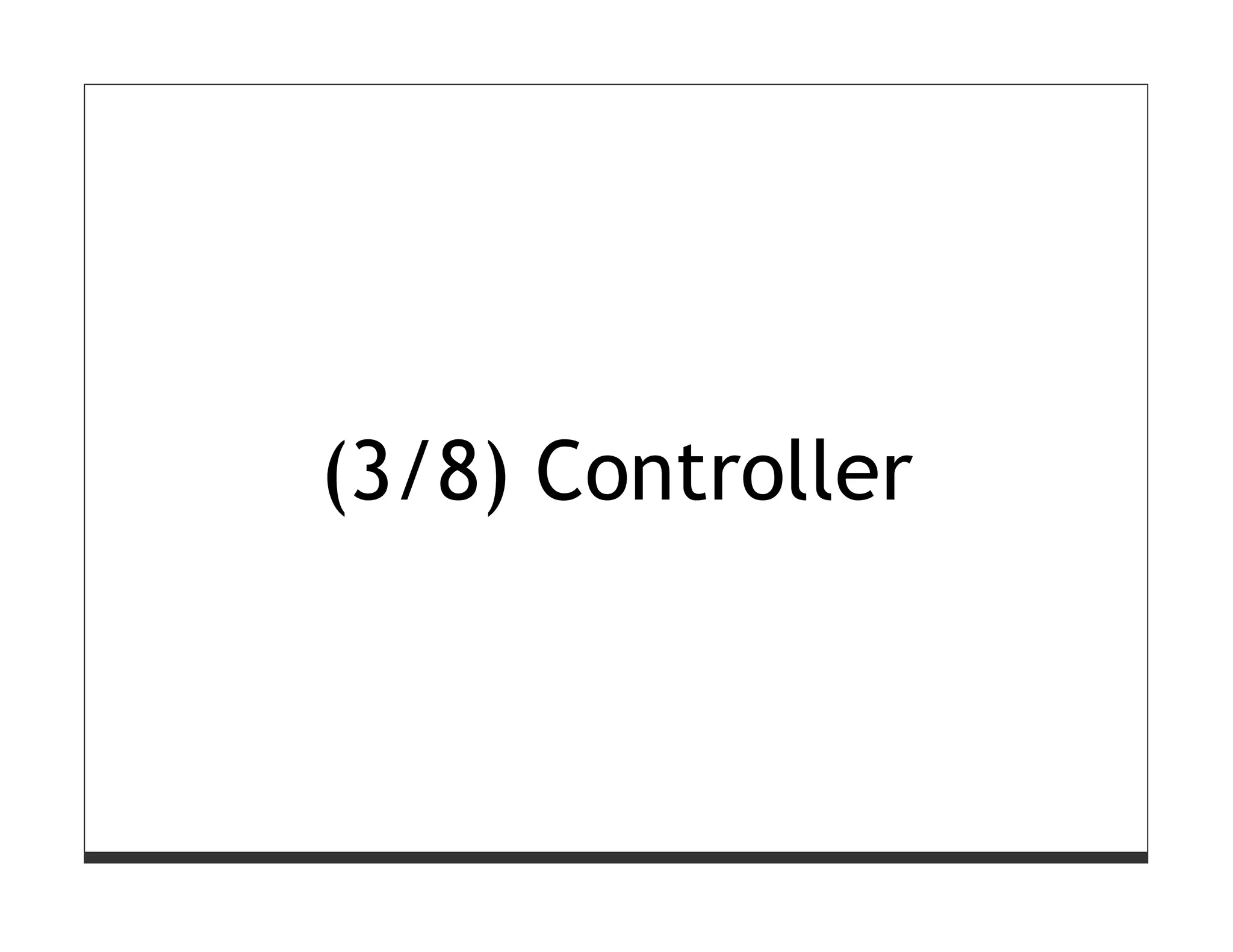 (3/8) Controller
 