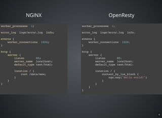 JDD 2017: Nginx + Lua = OpenResty (Marcin Stożek) | PDF