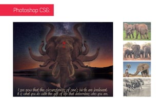 Manipulação de imagens:
 