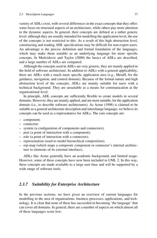 Marc Lankhorst (auth.) - Enterprise Architecture at Work_ Modelling ...