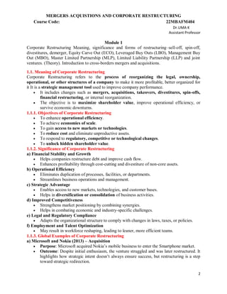 Merger & Acquisition and Reconstruction notes 1- 3 chapters.pdf