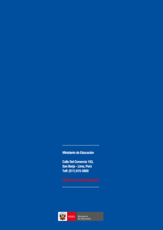 Marco de la ECE 2º de secundaria.