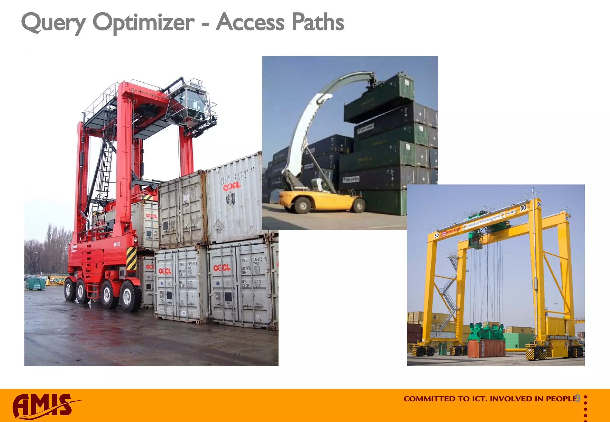 Query Optimizer - Access Paths 