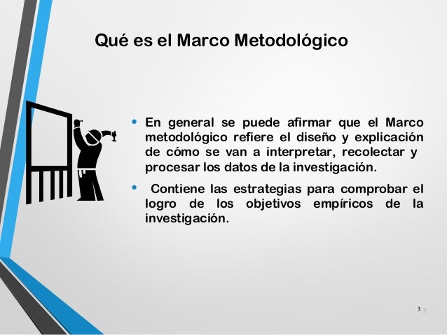 Marco metodologico