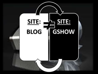 SITE: 
BLOG 
SITE: 
GSHOW 
 