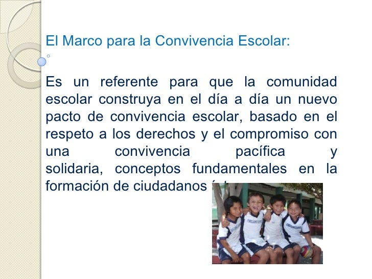 Marco Convivencia