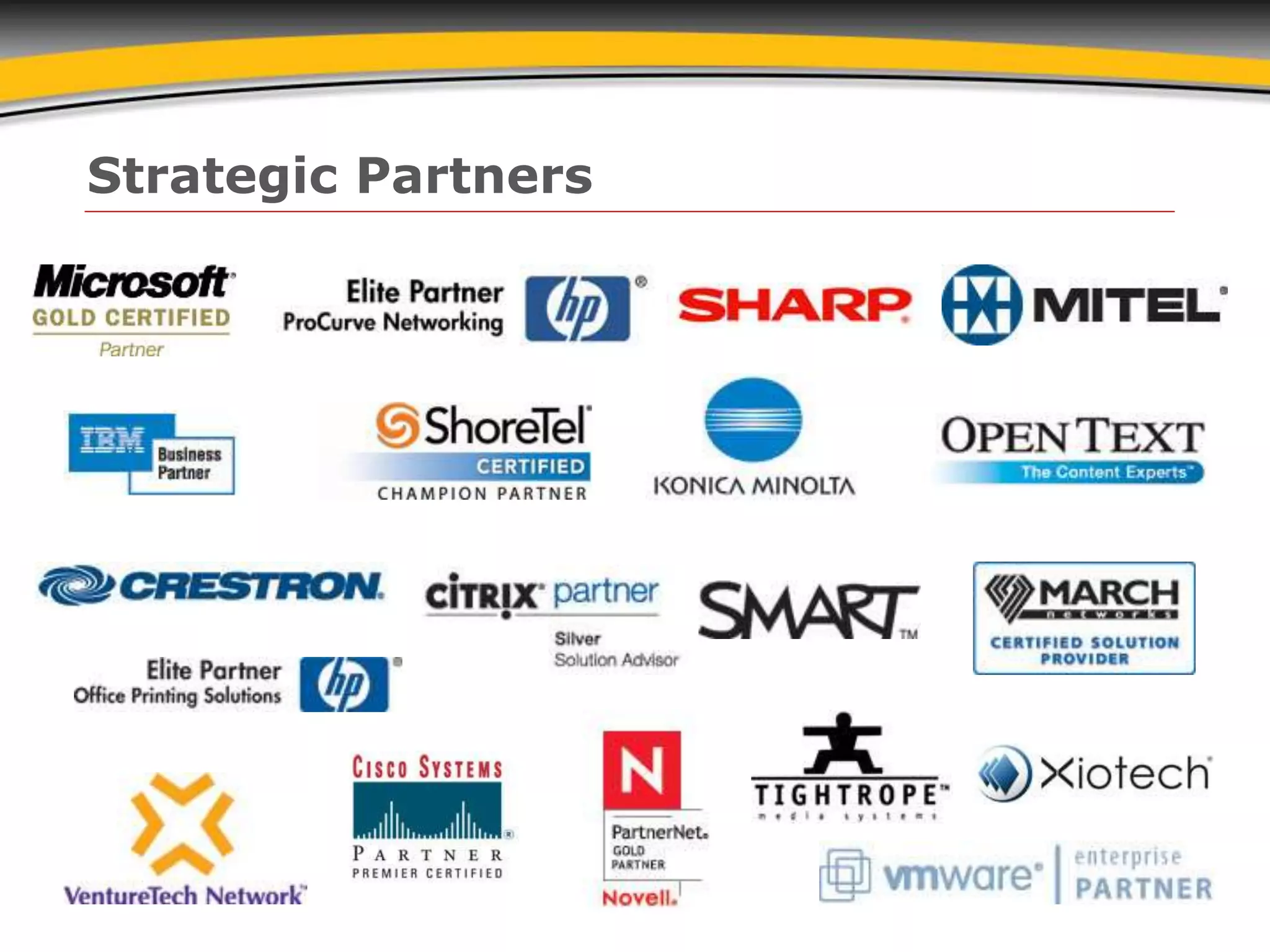 Strategic Partners
 