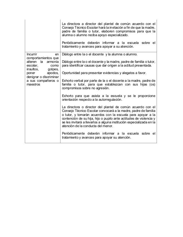 Marco de convivencia escolar del estado de colima