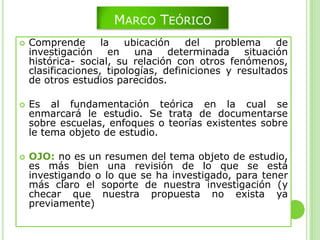 Marco de referencia | PPTX