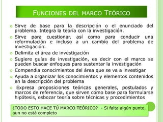 Marco de referencia | PPTX