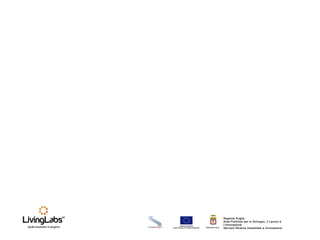 UNIONE EUROPEA
Fondo Europeo di Sviluppo Regionale REGIONE PUGLIA
Regione Puglia
Area Politiche per lo Sviluppo, il Lavoro e
l’Innovazione
Servizio Ricerca industriale e Innovazione
 