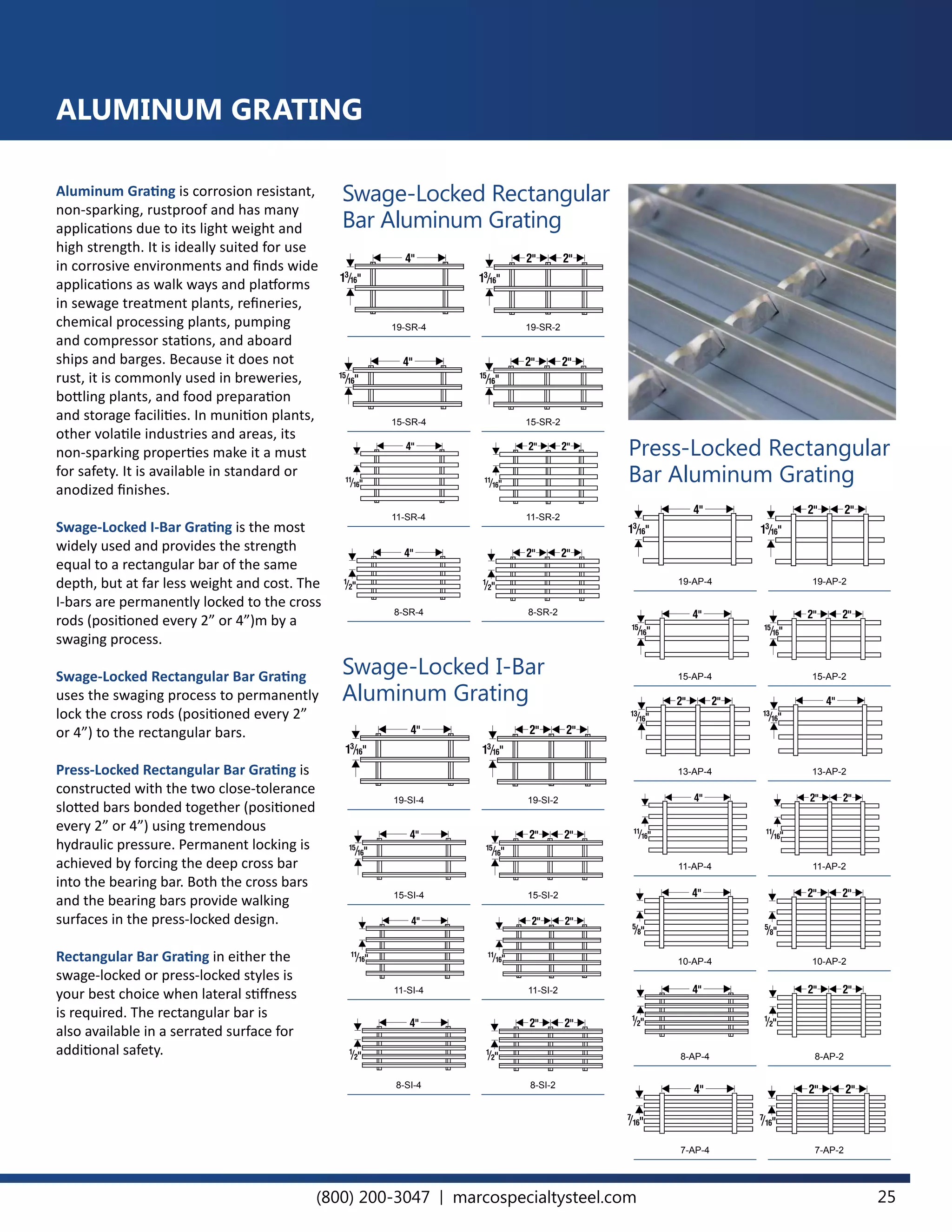 Marco Specialty Steel Master Grating Catalog V1 PDF