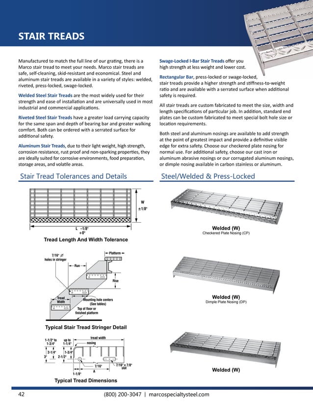 Marco Specialty Steel Master Grating Catalog V1 PDF