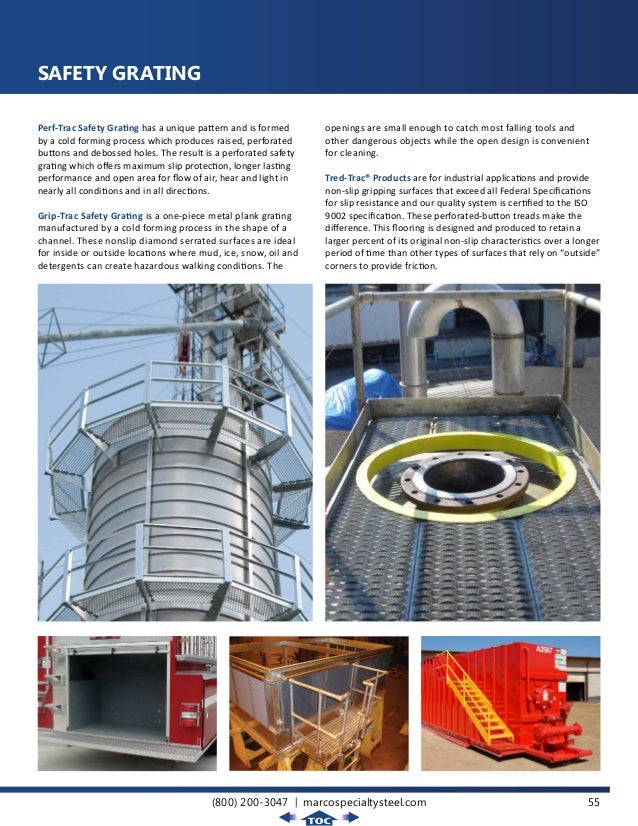 Marco Specialty Steel Master Grating Catalog V1