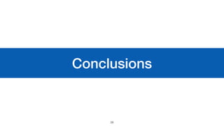 Conclusions
28
 