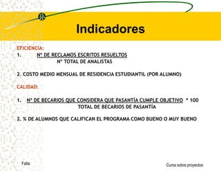 Eliminar objetivos que no sean efectivos o necesarios.MEJORA EN EL  RECUPERACIÓN  DEMENOR INCIDENCIABIENESTAR ANIMICOESPACIO DE ENFERMEDADESEN LA SOCIEDADANCIANOS CON CALIDAD DE VIDAMEJORADARECUPERACIÓN DE LA MEJORAS EN EL NIVEL DISMINUCION DE CAPACIDAD  DE DE NUTRICIÓNLA SOLEDAD AUTOVALENCIABAJA INCIDENCIASCONOC. DE LACAP. NUTRICIONALADECUADA DIETAPERMANENCIA DE DE ENFERMEDADES FAMILIARES Y AMIGOSALIMENTARIADEGENERATIVASACCESO A ALIMENTOSDE CALIDADCAPACITACION E INF.ARBOL DE OBJETIVOSINDICADOR DE EFECTOSOBJETIVOESTRATEGIASFatlaCuros sobre proyectos