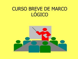 CURSO BREVE DE MARCO LÓGICO 