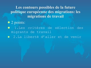 Quels devraient être les principes essentiels de notre politique nationale d’immigration ? (Martiniello)