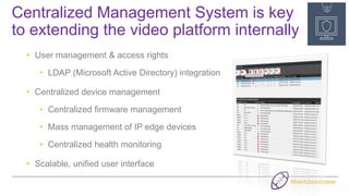 Security is Just the Start with Intelligent Video - March Networks Slide 15