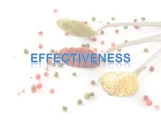 EFFECTIVENESS