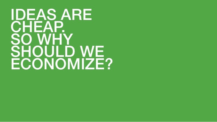 Image result for ideas are cheap