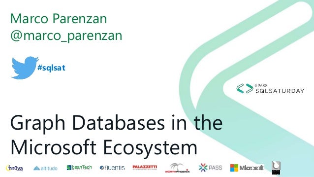 graph databases in the microsoft ecosystem graph databases