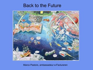 Back to the Future Marco Pastors, ambassadeur e-Factureren 