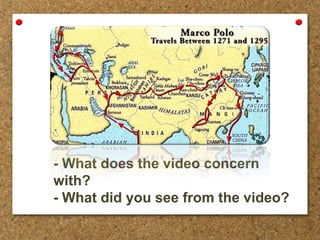 - What does the video concern
with?
- What did you see from the video?
 