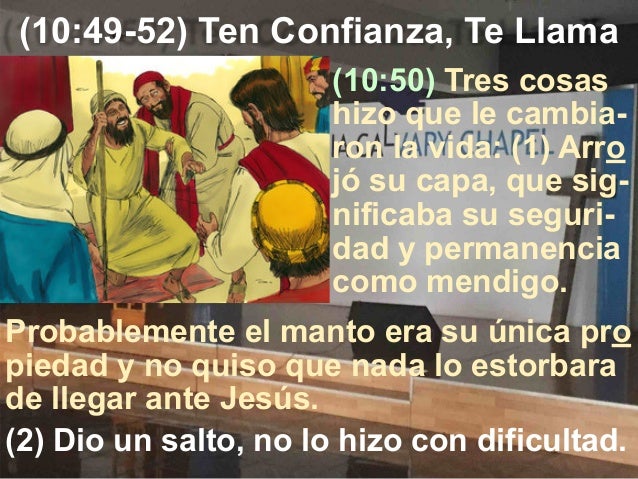 Commento Marco 10 46 52 Marcos 10:46-52