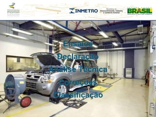 Ensaios
  Declaração
Análise Técnica
  Correções
 Classificação
 