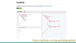 https://github.com/graphql/graphiql
 